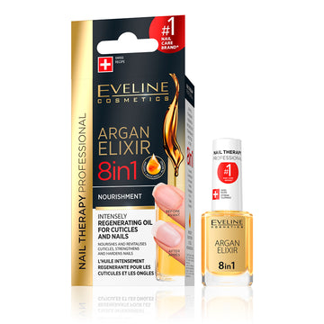 Tratament unghii Argan Elixir 8 in 1 Eveline