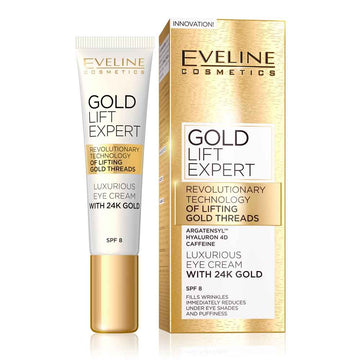 Crema de ochi Eveline 24K Gold Lift Expert 15ml