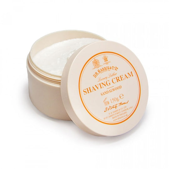 Crema de barbierit cu bol DR Harris Sandalwood 150 gr