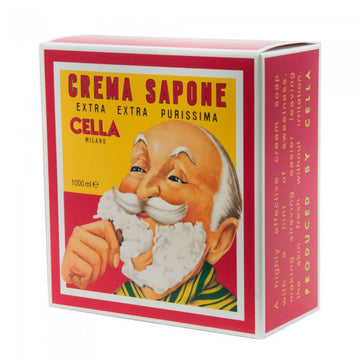 Sapun crema pentru barbierit Cella Milano 1000 ml