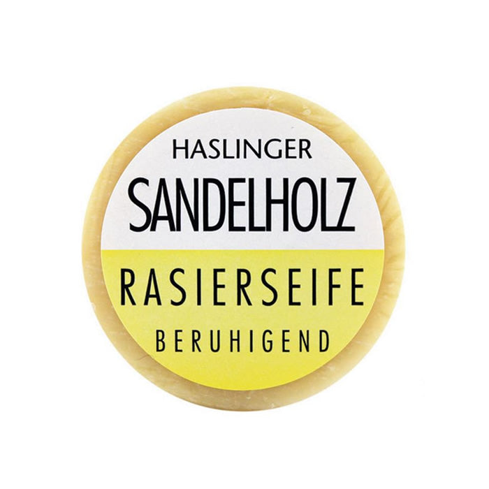 Sapun de barbierit Haslinger cu lemn de santal