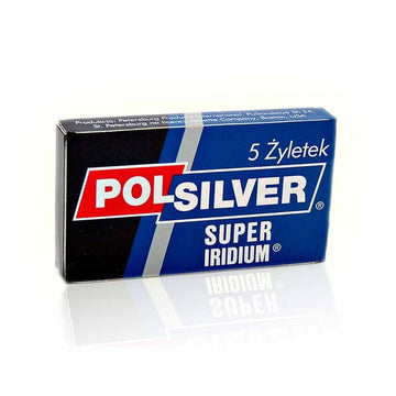 Rezerve lame de ras Polsilver Super Iridium 5 bucati