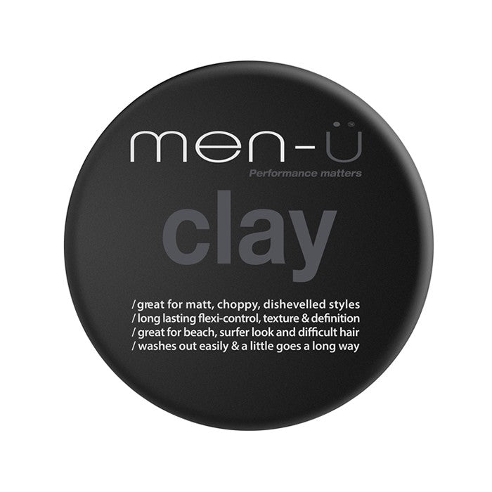 Pasta modelare par cu efect mat si ciufulit Clay Men-U 100 ml