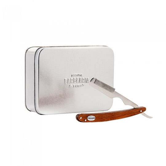 Brici cu maner de lemn si lama interschimbabila Antiga Barbearia