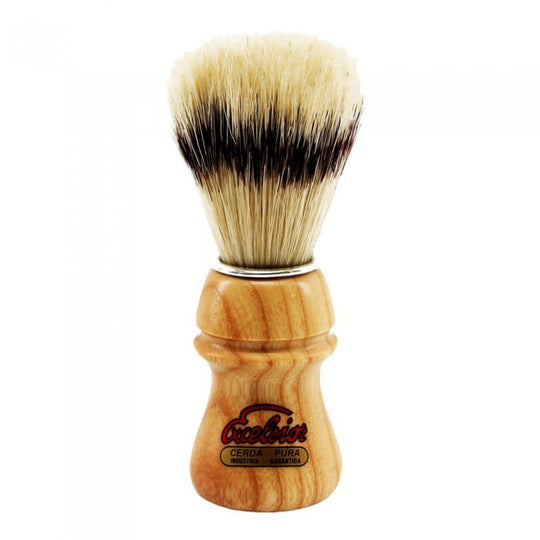 Pamatuf Semogue Boar Bristle cu par de mistret si maner lemn de fag 1800