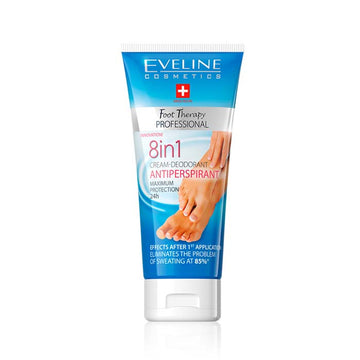 Crema antiperspiranta pentru picioare Eveline Foot Theraphy 8in1 100ml