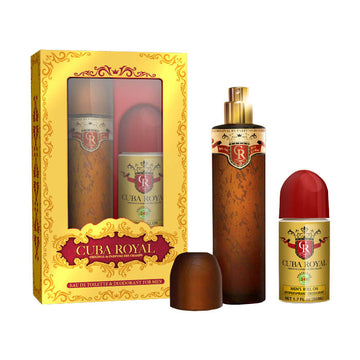 Set cadou Cuba Royal parfum si deodorant