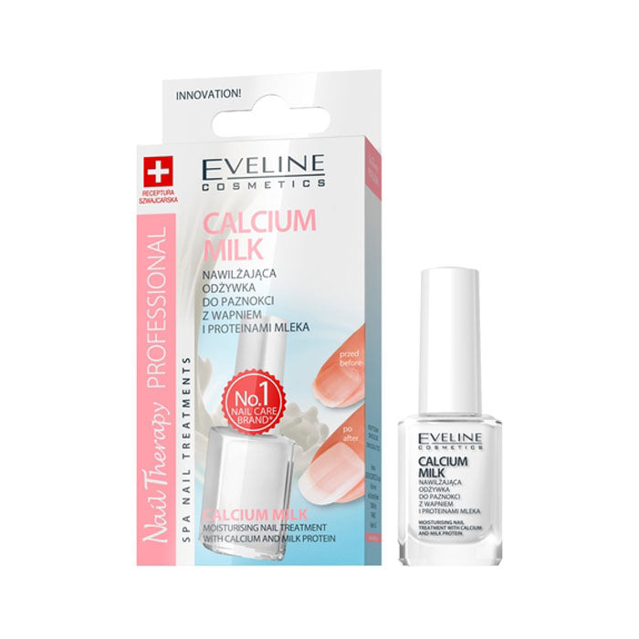 Tratament unghii Eveline Nail Therapy Calcium Milk 12 ml