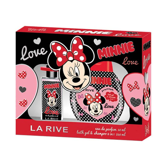 Set cadou Minnie Mouse parfum si gel de dus 2 in 1