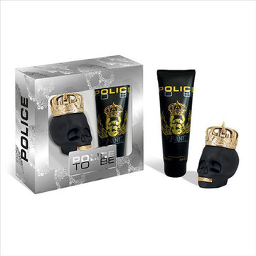 Set Police To be the King parfum + gel de dus