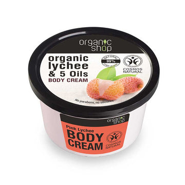 Crema de corp Organic Shop Pink Lychee 250 ml