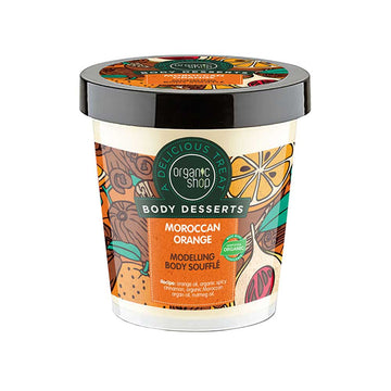 Crema de modelare Organic Shop Body Dessert Moroccan Orange Modelling Body Souffle 450 ml