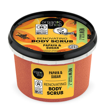 Scrub de corp Organic Shop Papaya and Sugar 250 ml