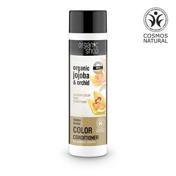 Balsam pentru par Organic Shop Glowing Color Golden Orchid 280 ml
