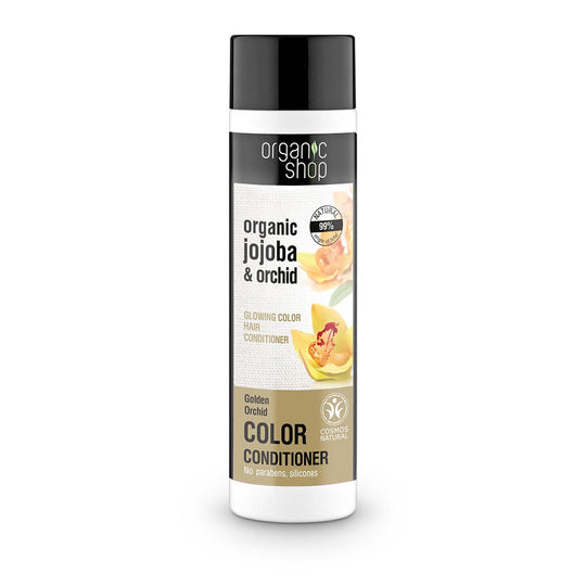 Balsam pentru par Organic Shop Glowing Color Golden Orchid 280 ml