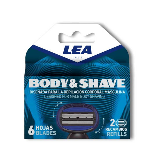 Rezerve lame de ras LEA Body&Shave