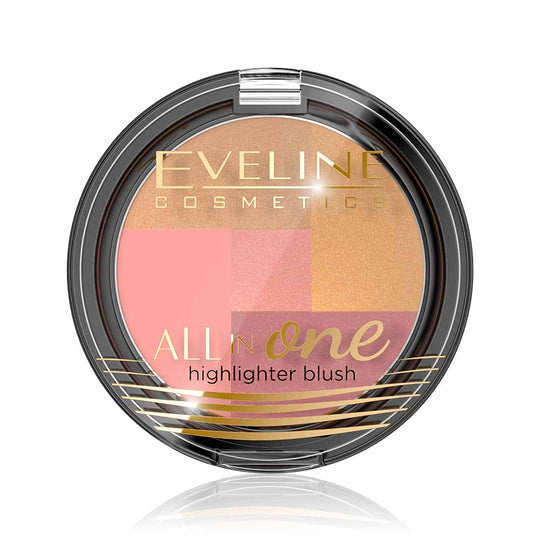 Fard Eveline Mosaic Blush All in One Nr. 3
