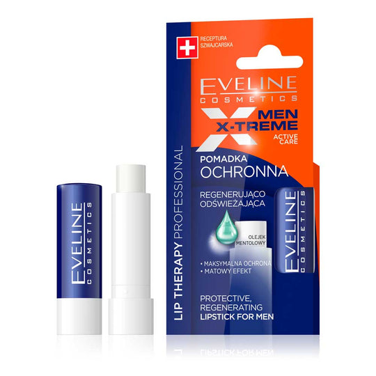 Balsam de buze Eveline Lip Therapy Regenerating for men