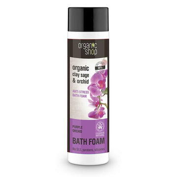 Spuma de baie Organic Shop Purple Orchid Anti Stres 500 ml