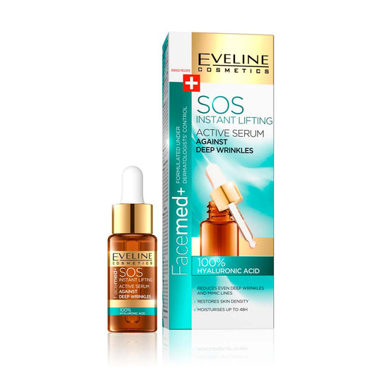 Serum Eveline SOS Active 100% Hyaluronic Acid 18 ml