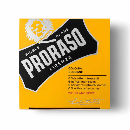 Servetele revigorante Proraso Wood & Spice