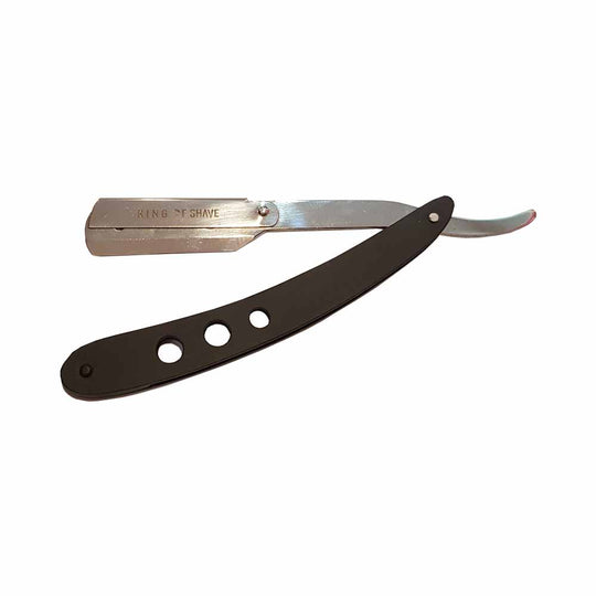 Brici cu lama interschimbabila King of Shave Black Spider