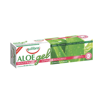 Pasta de dinti cu Aloe pentru gingii sensibile Equilibra 75 ml