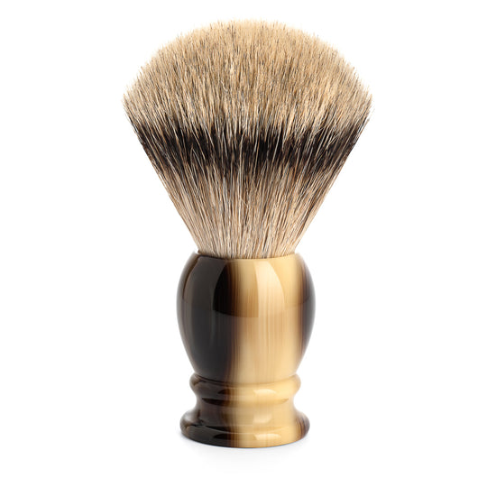 Pamatuf Muehle Silvertip Badger cu maner de rasina 95 k 252