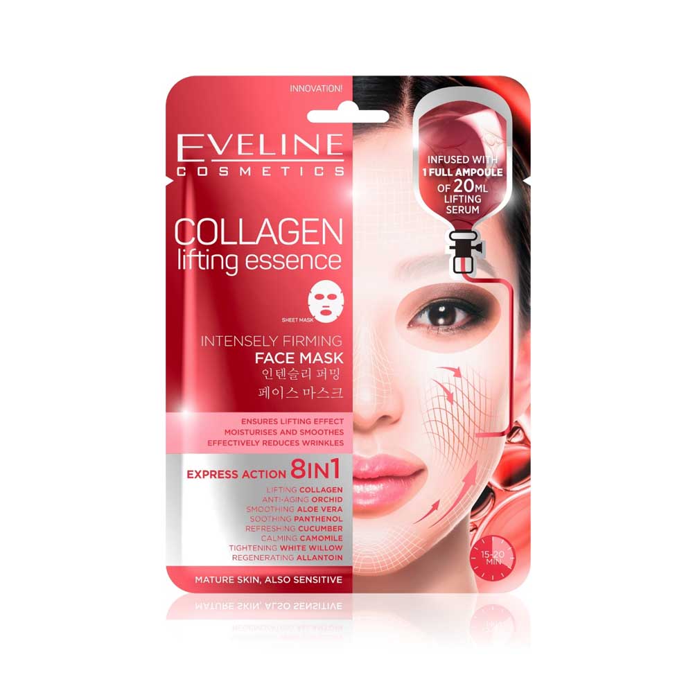 Masca de fata Eveline Korean Collagen Intensley