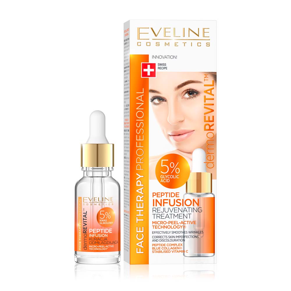 Tratament pentru fata Eveline Face Therapy Dermorevital Infusion Rejuvenating 18 ml