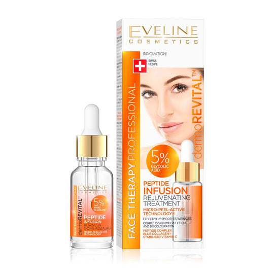 Tratament pentru fata Eveline Face Therapy Dermorevital Infusion Rejuvenating 18 ml