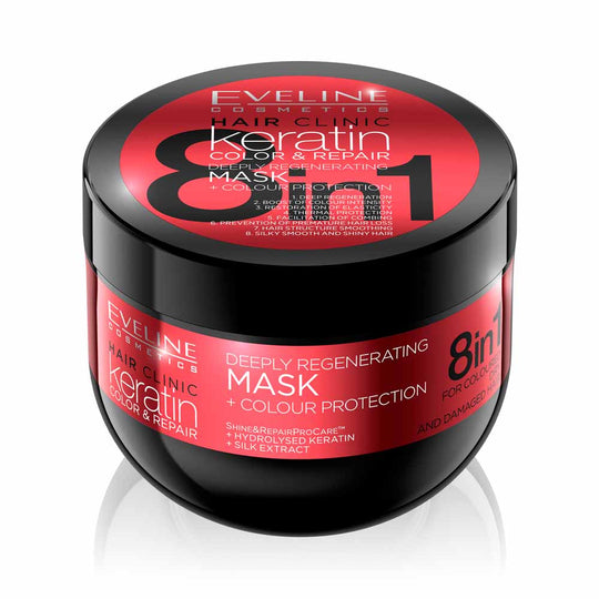 Masca par Eveline Hair Clinic Colour Protection 8in1 300 ml