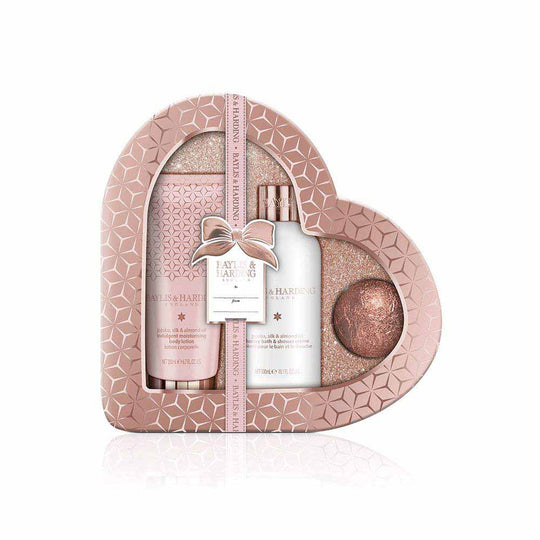 Set cadou Baylis&Harding Jojoba Silk& Almond Oil Heart