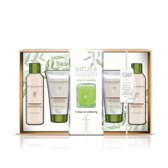 Set cadou Baylis&Harding Naturals lumanare parfumata