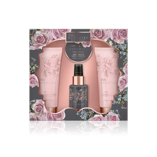 Set cadou 4 piese Baylis&Harding Boudoire Midnight Rose Petals Small