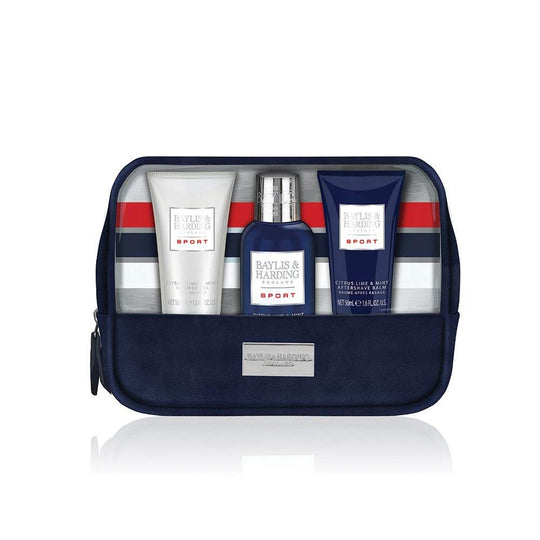 Set cadou 3 piese Baylis&Harding Men's Sport Wash Bag