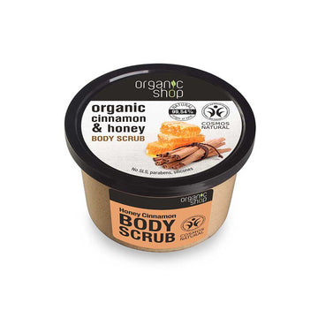 Scrub de corp Organic Shop Honey Cinnamon 250 ml