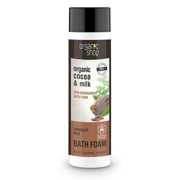 Spuma de baie Organic Shop Chocolate Milk 500 ml