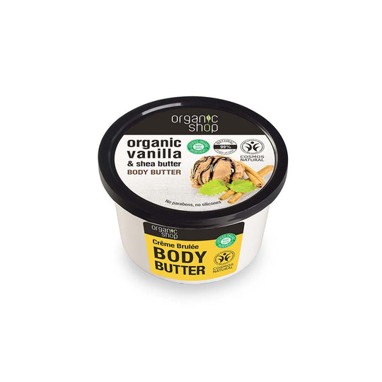 Unt de corp Organic Shop Creme Brulee 250 ml