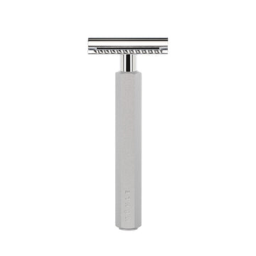 Aparat de ras clasic Safety razor cu maner din aluminiu anodizat si piaptan inchis Muehle Hexagon R HXG PURE SR