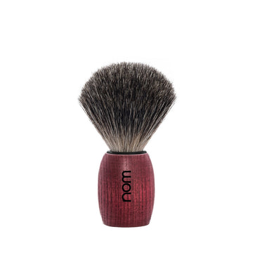 Pamatuf Pure Badger cu par de bursuc si maner din lemn de frasin Ole 81 Blushed Ash