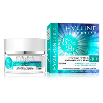 Crema anti rid de zi si noapte Eveline Hyaluron Clinic 40+