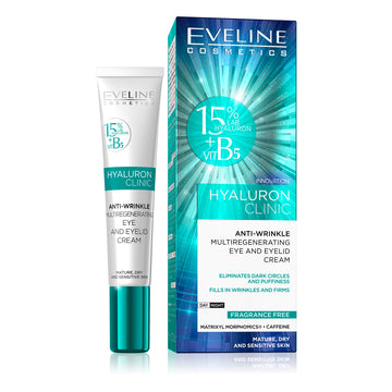 Crema de ochi anti rid Eveline Hyaluron Clinic 20 ml