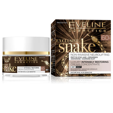 Crema de zi si noapte Eveline Exclusive Snake 60+ 50 ml