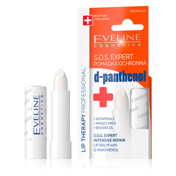 Balsam de buze Eveline Lip Therapy SOS Expert D-panthenol