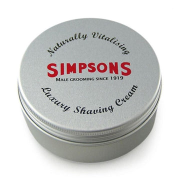 Crema de barbierit Simpson Luxury fara parfum 125 ml