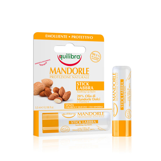 Balsam de buze cu migdale Equilibra 5,5 ml