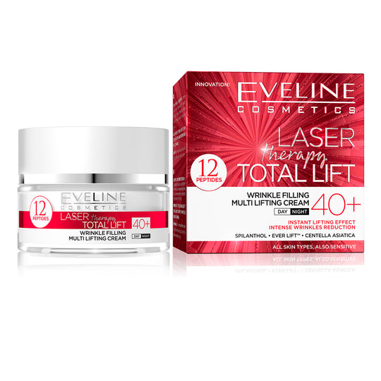 Crema de zi si noapte Eveline Laser Total Lift 40+ 50 ml