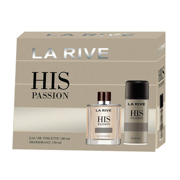 Set cadou La Rive His Passion parfum si deodorant