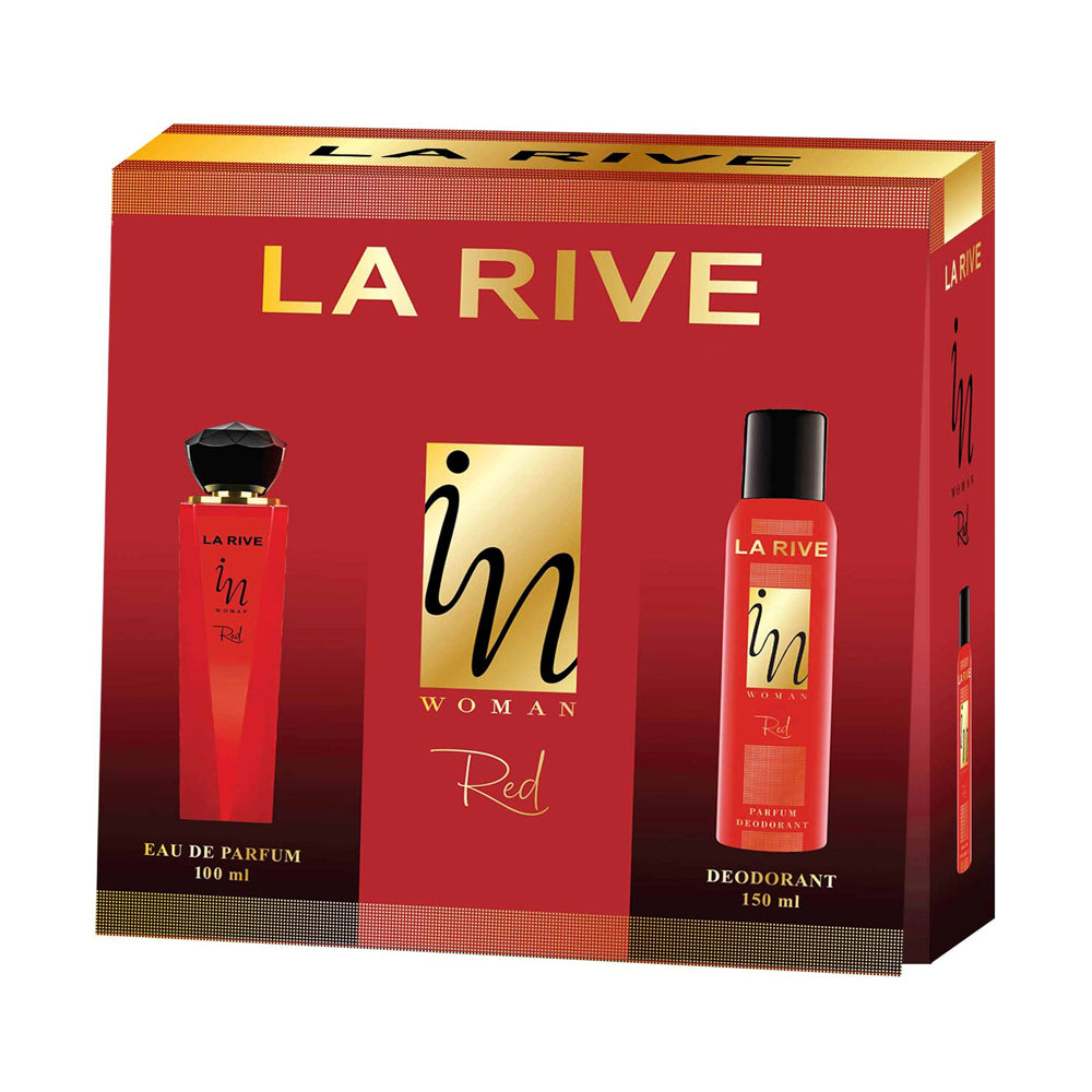 Set cadou La Rive In Woman Red parfum si deodorant